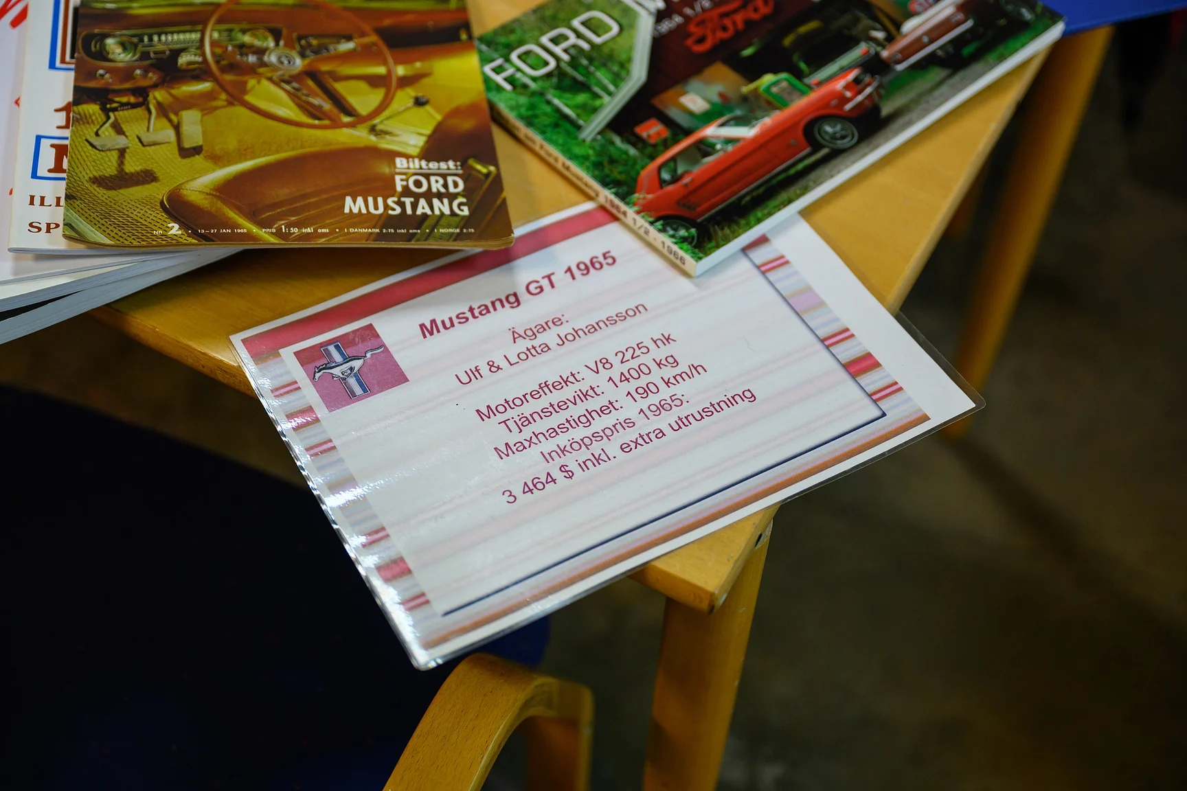 Dokumentation, 1965 Ford Mustang GT Convertible (2)