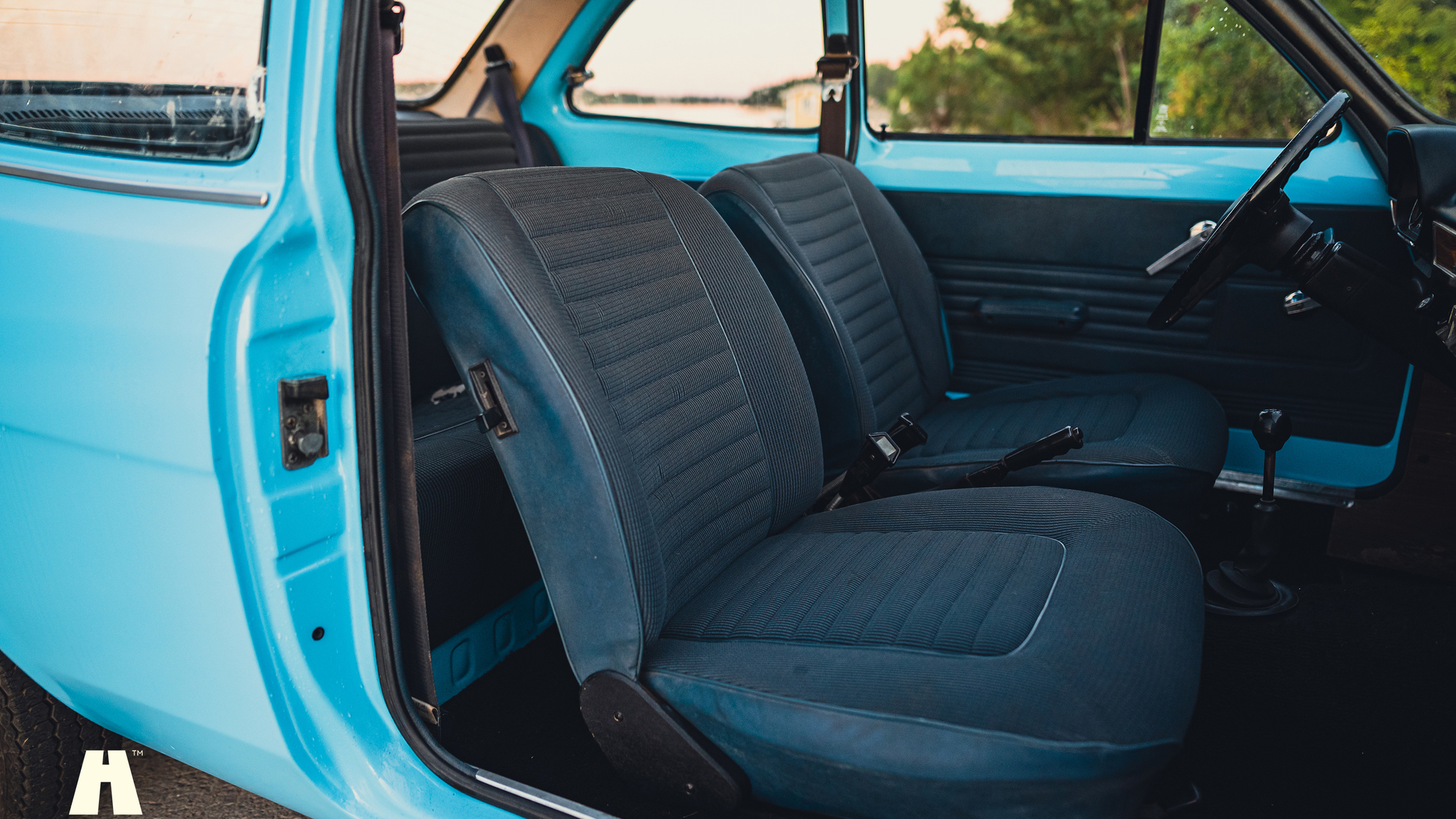 Interiörbild 1974 Ford Escort MK1