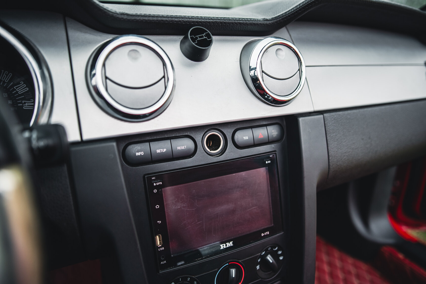 Interior image of 2009 Ford Mustang V8 GT Convertible