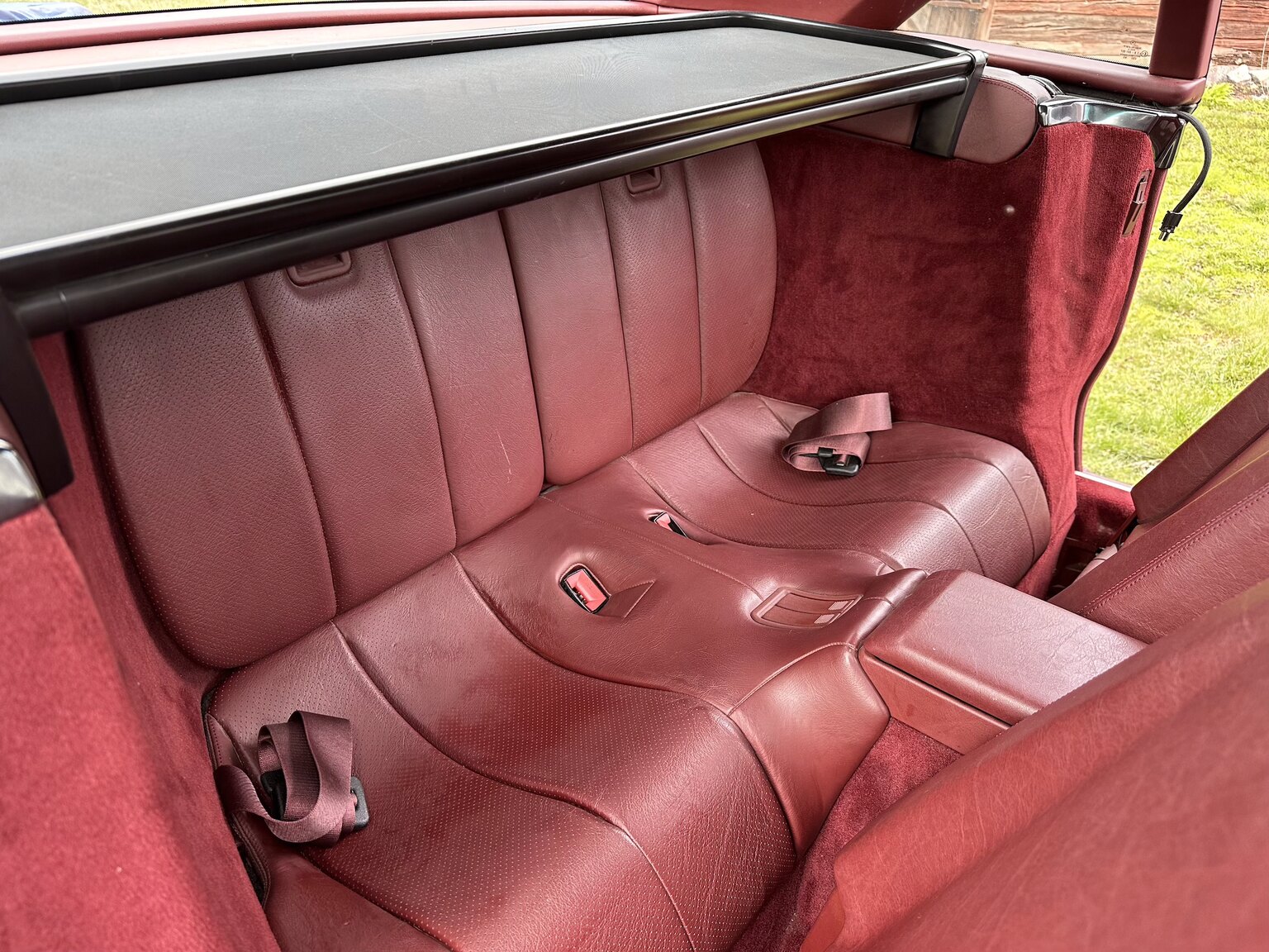 Interiörbild 1992 Mercedes-Benz SL 500