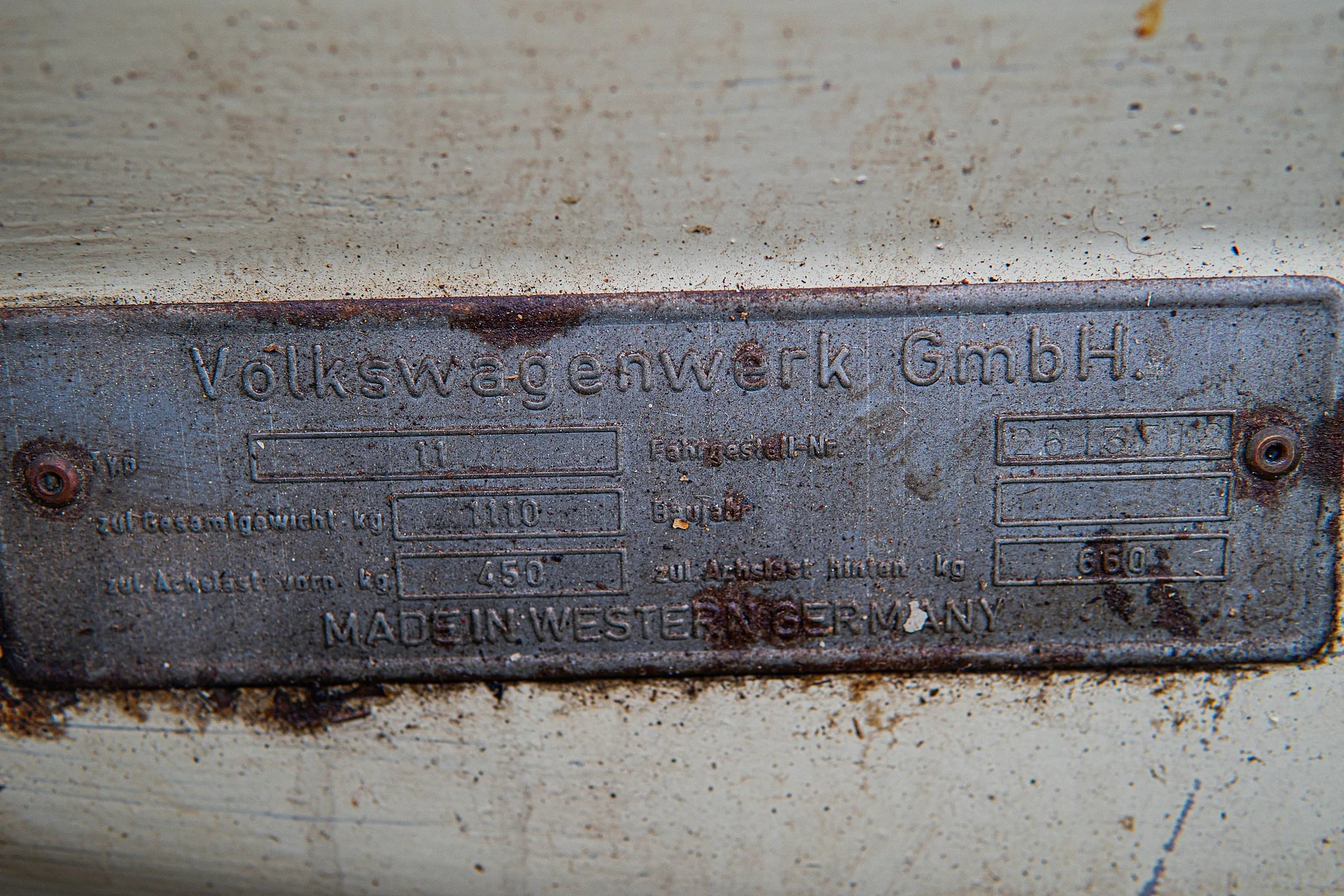 Image of 1959 Volkswagen 1200 (23) mechanics