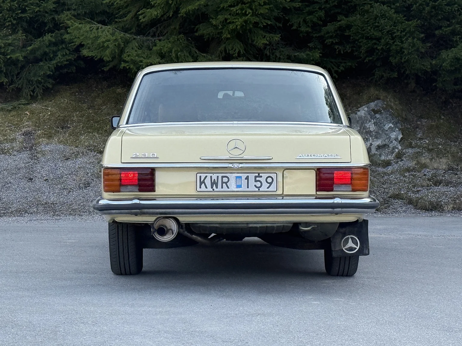 Exterior image of 1974 Mercedes-Benz 230 Automatic (7)