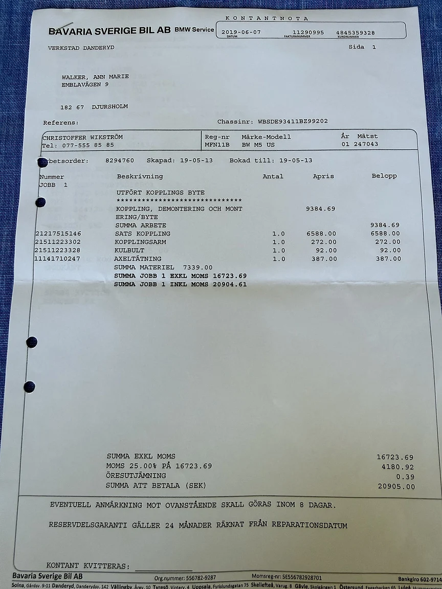 Dokumentation för 2001 BMW M5 E39 LCI (21)