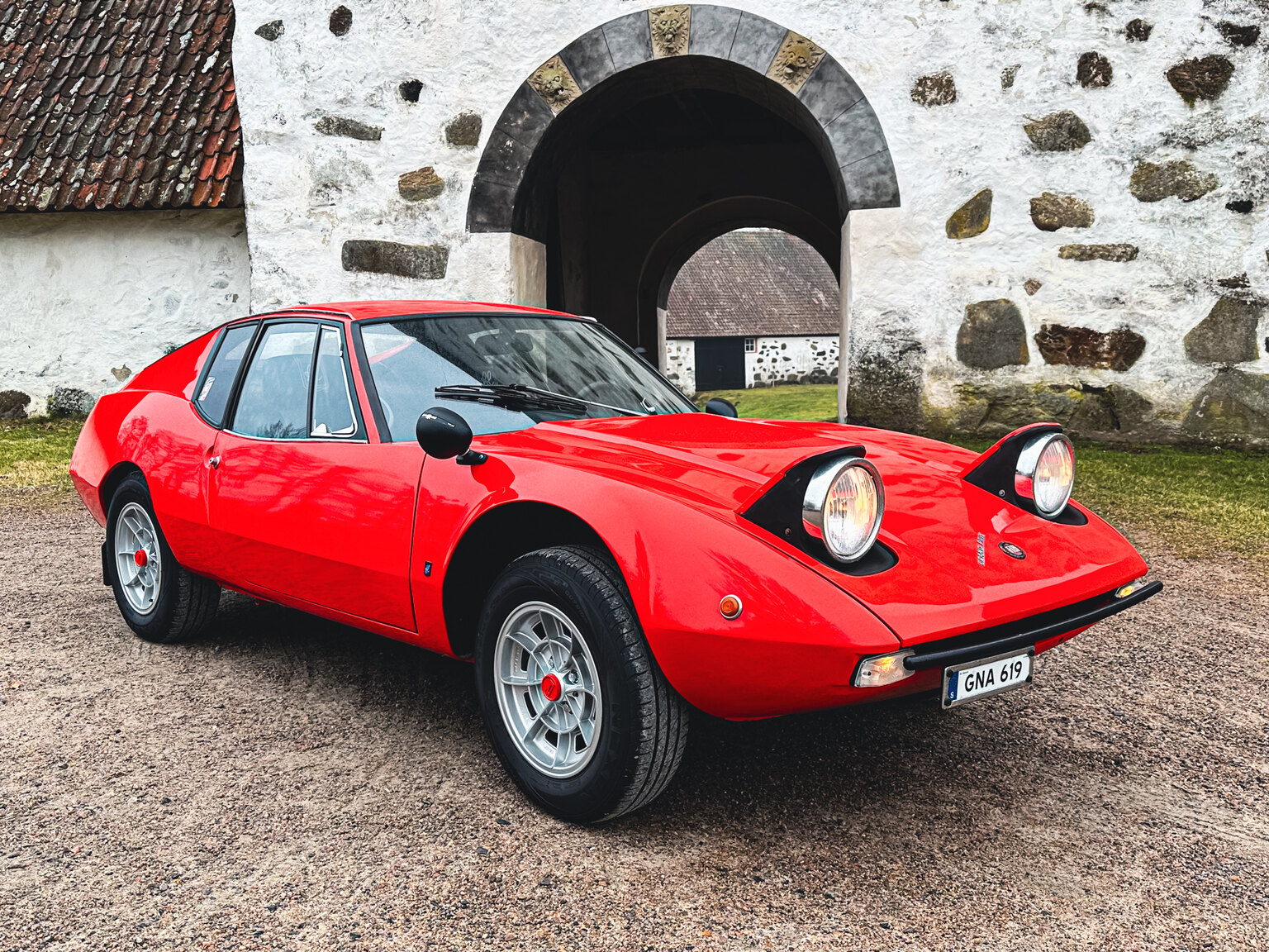 Exteriörbild på 1971 Fiat Lombardi Grand Prix 850