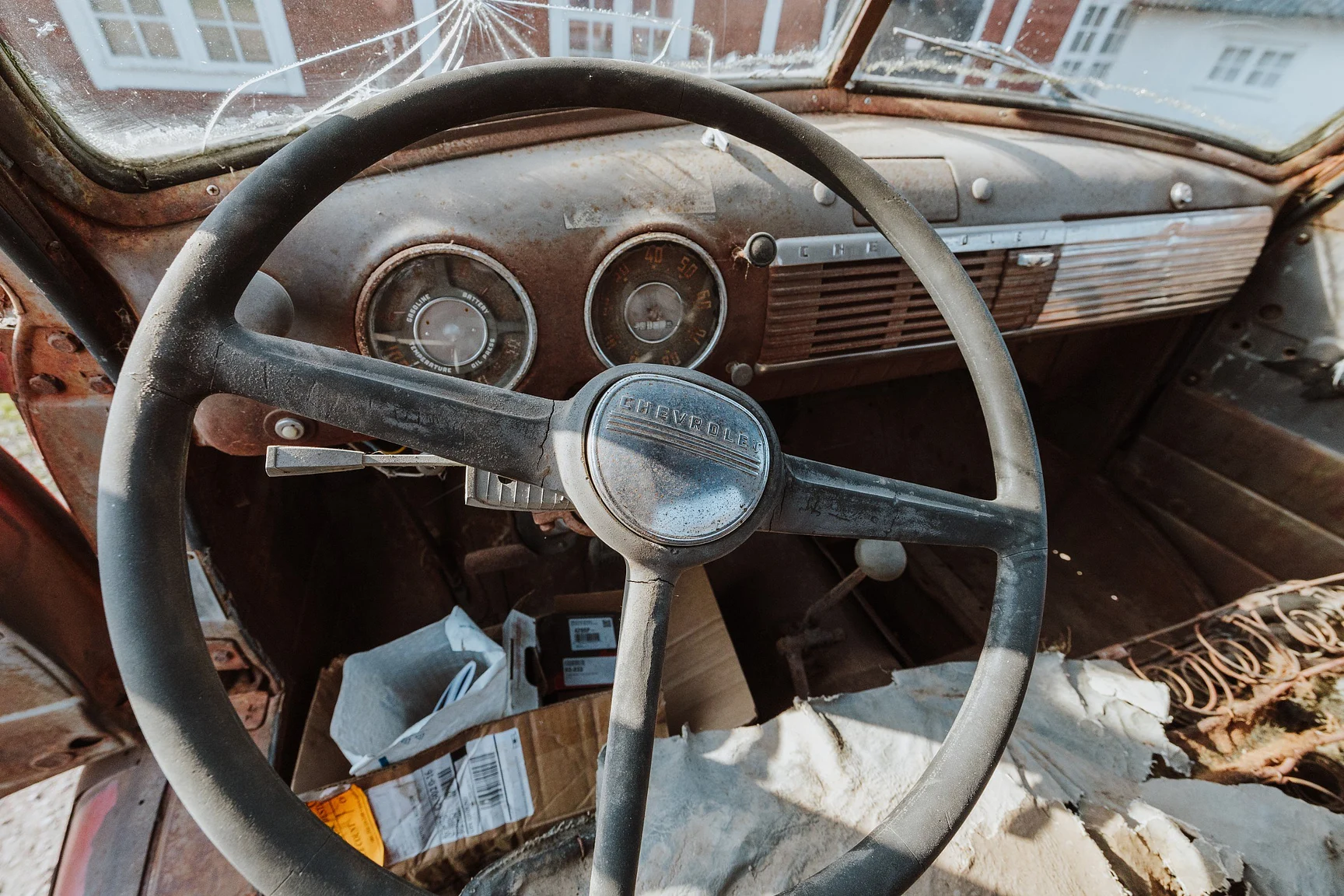 Innenraumfoto von 1948 Chevrolet Advance Design 2-Ton COE (20)