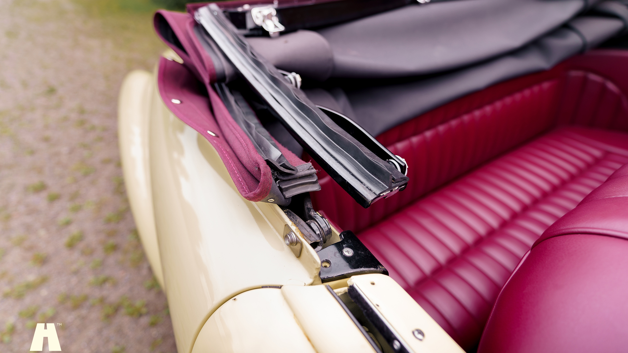 Interiörbild 1950 Dodge Wayfarer Convertible Custom