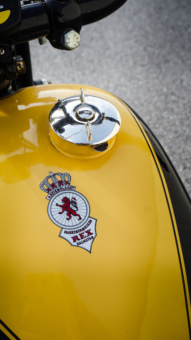 Exteriörbild på 1929 REX 500cc