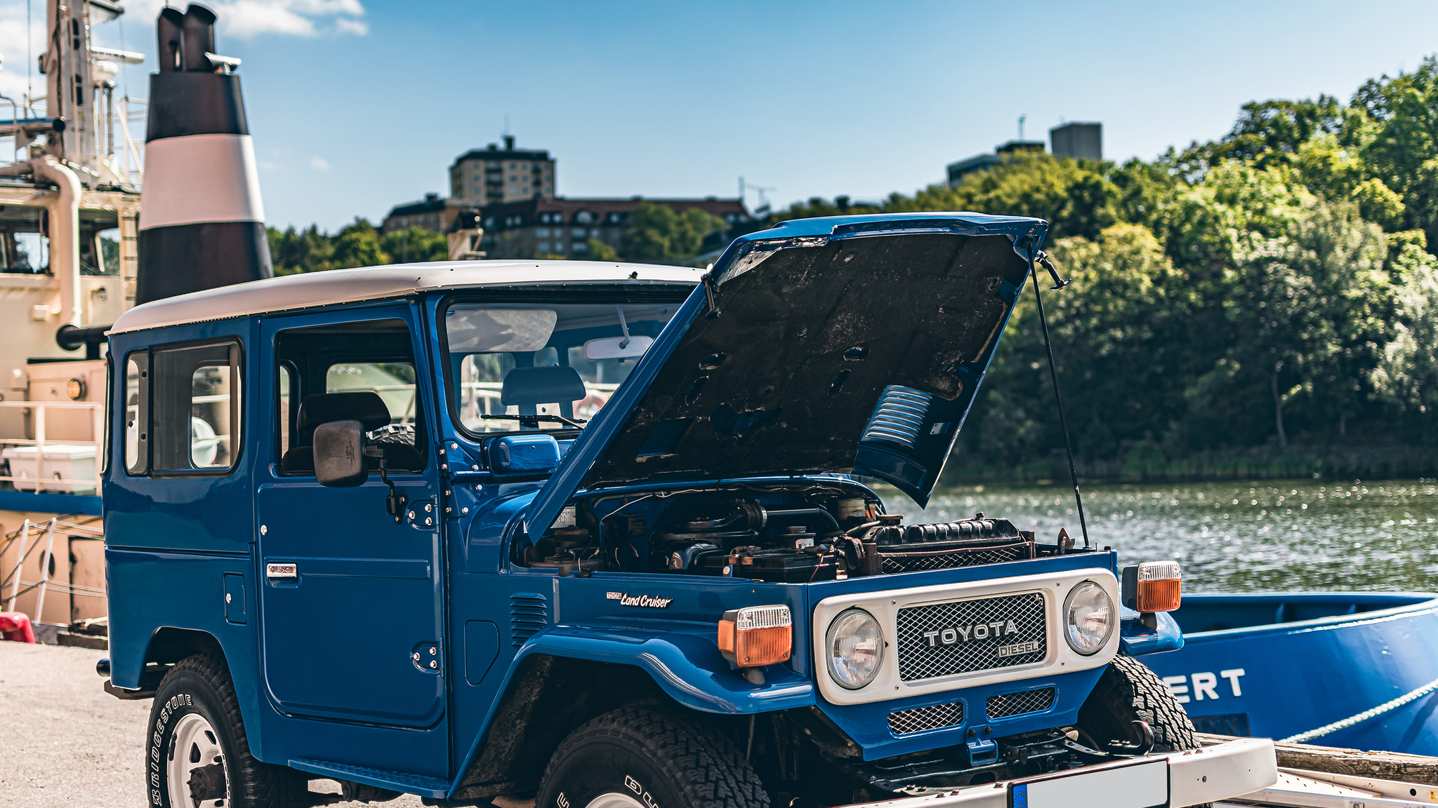 Image of 1984 Toyota Land Cruiser BJ42 mechanics
