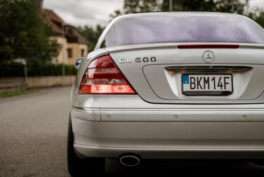 Exterior image of 2002 Mercedes-Benz CL 600