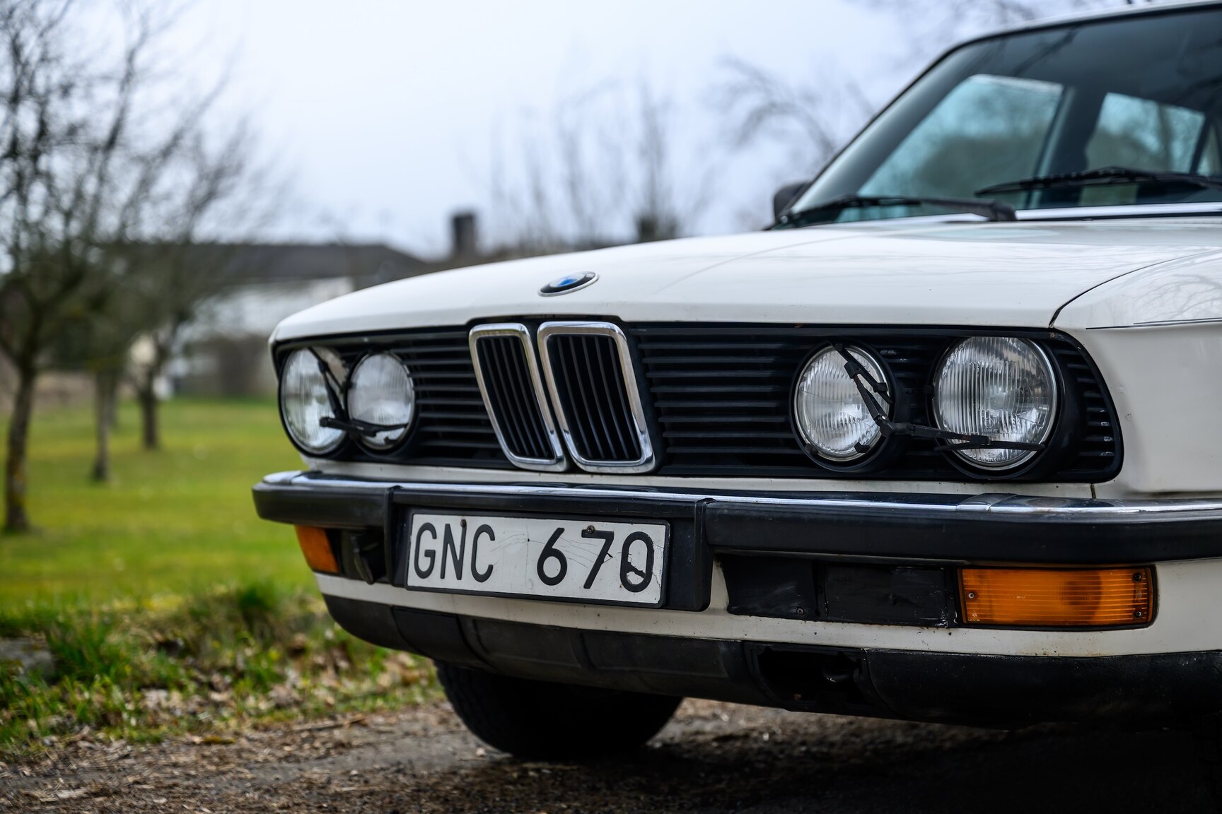 Exterior image of 1986 BMW 520i