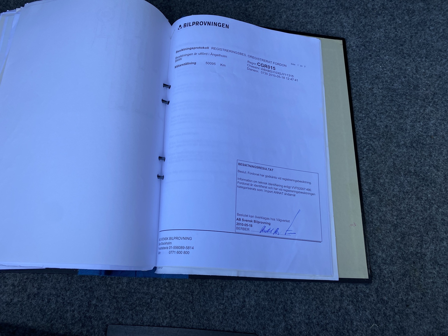 Dokumentation, 2001 BMW E46 325 Cabriolet (54)