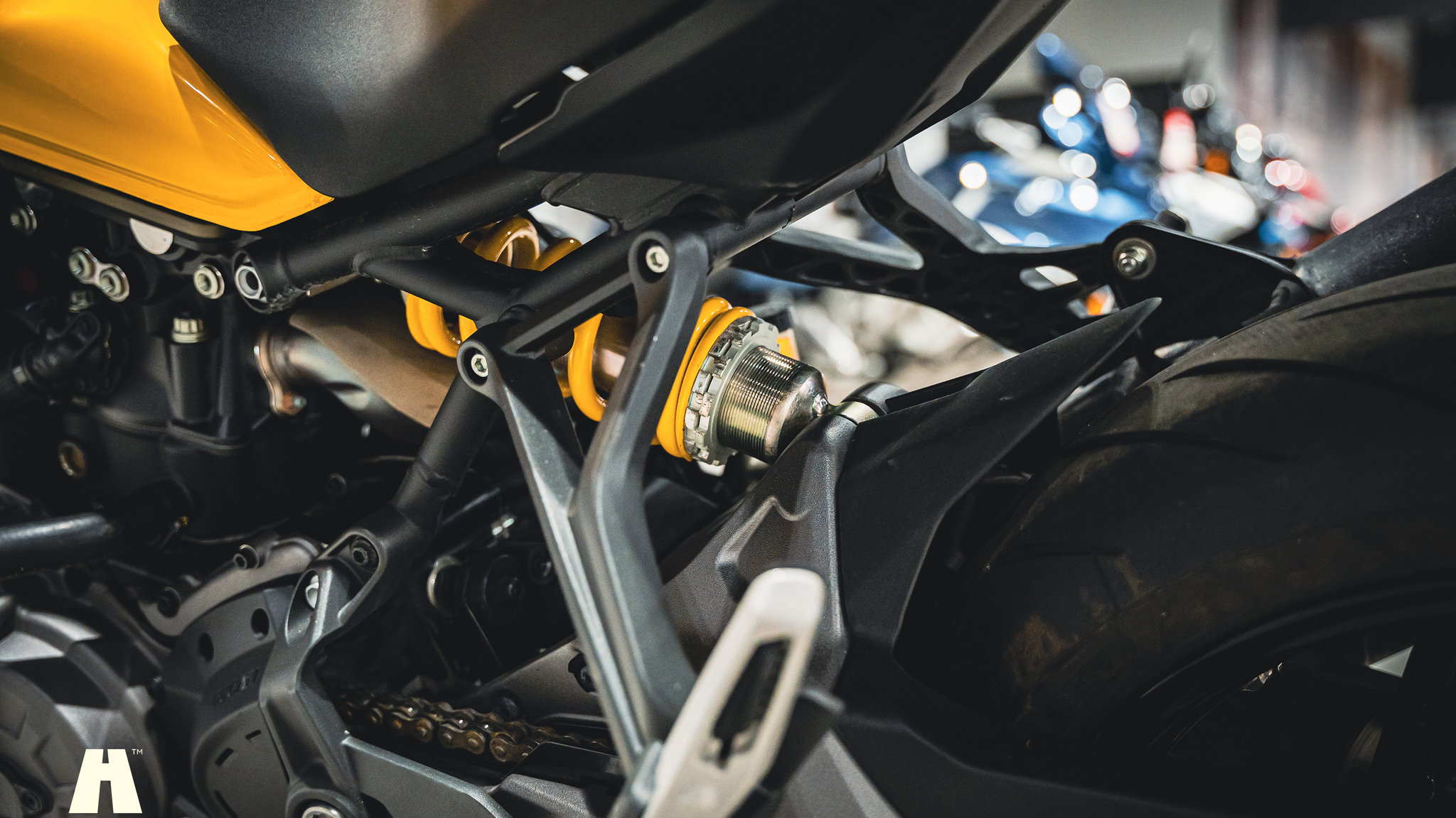 Image of 2018 Ducati Monster 821 mechanics