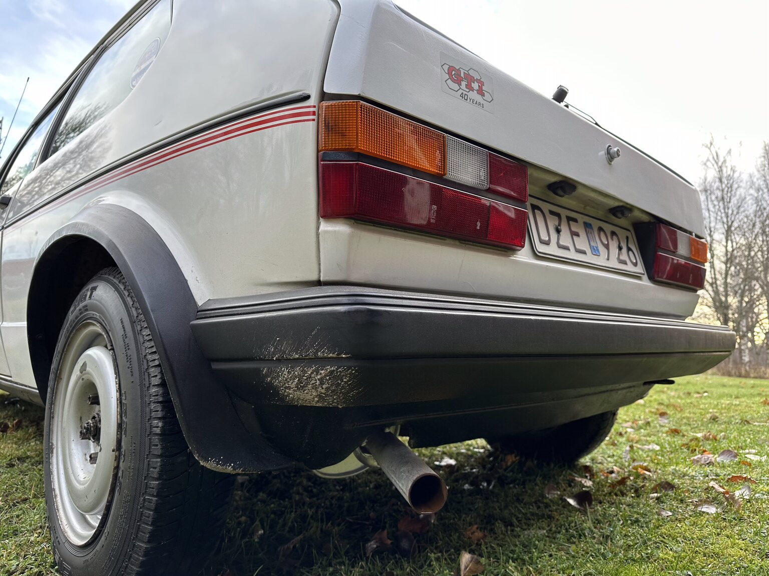 Exterior image of 1984 Volkswagen Golf GTI Special