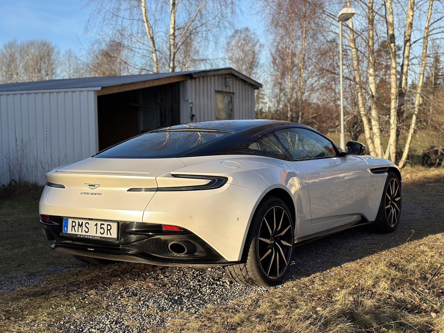 Exterior image of 2018 Aston Martin DB11