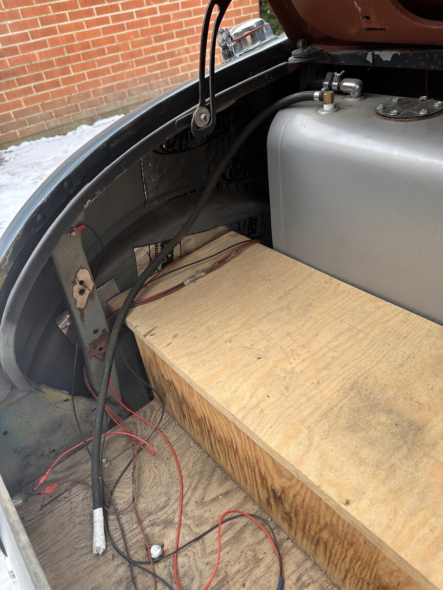 Interior image of 1929 Ford A "HotRod"