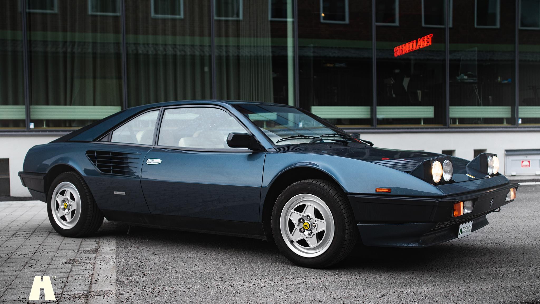 Exteriörbild på 1985 Ferrari Mondial Quattrovalvole Design by Pininfarina (3)