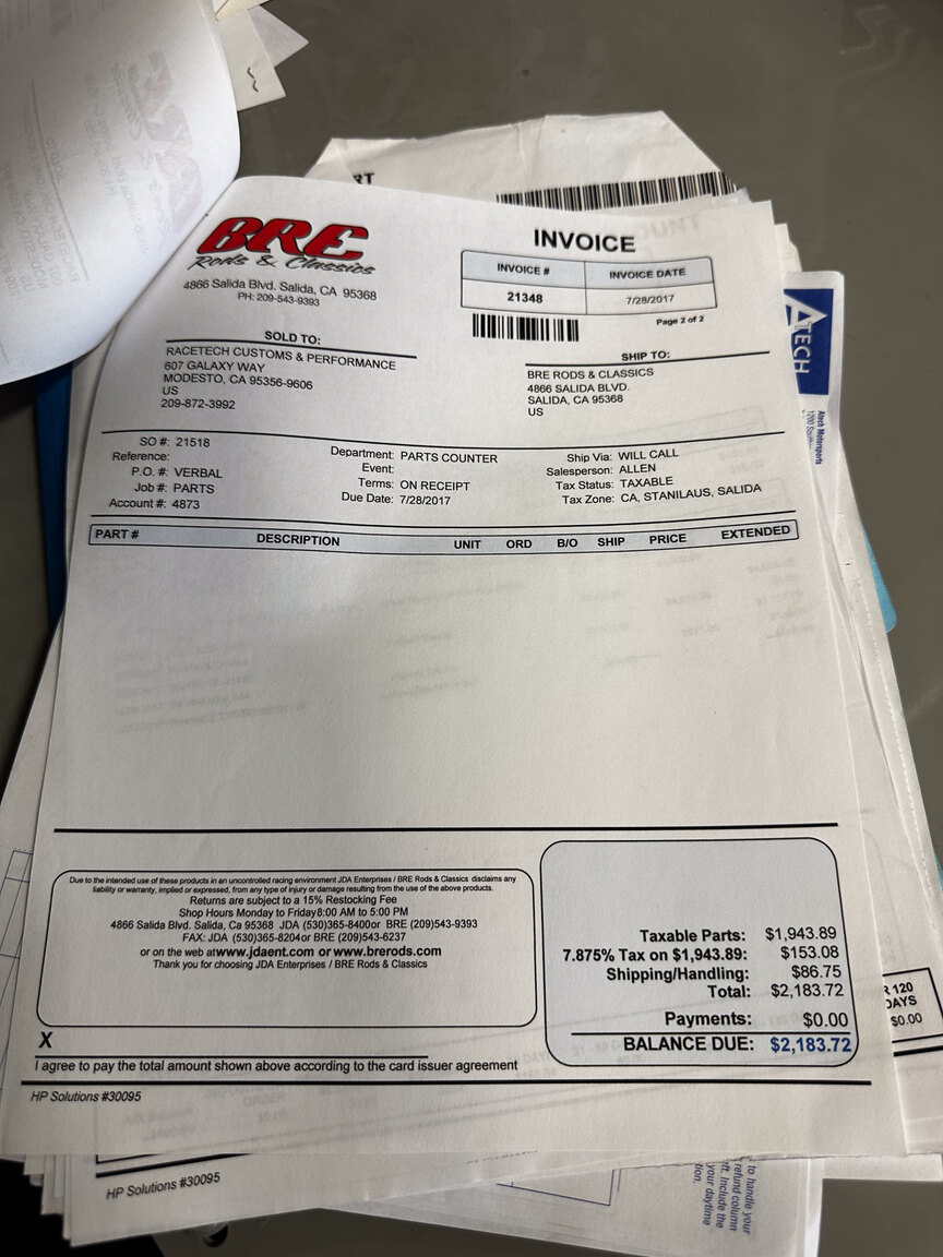 Documentation for 1968 Chevrolet Chevelle PRO Street (46)