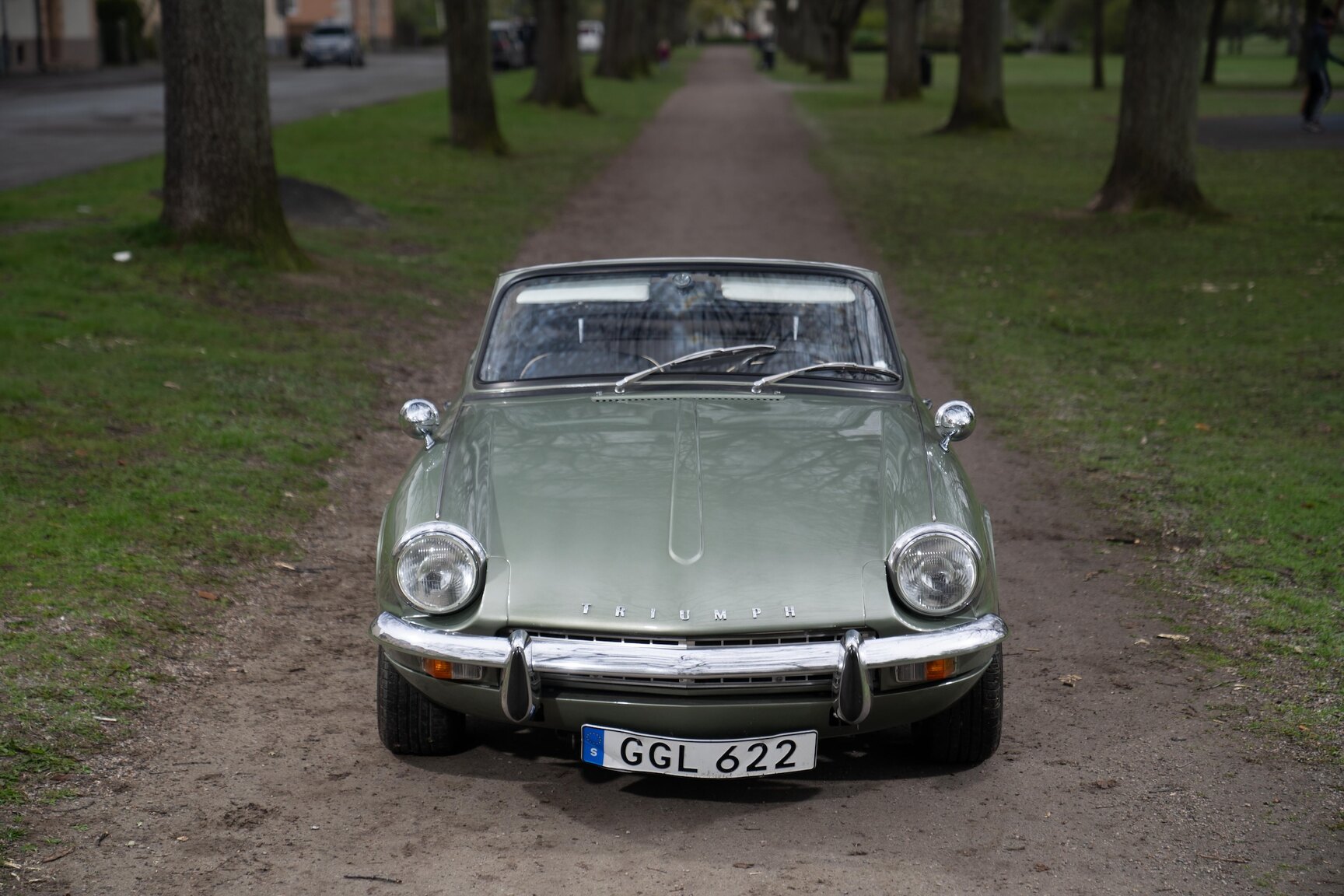 Exteriörbild på 1968 Triumph Spitfire