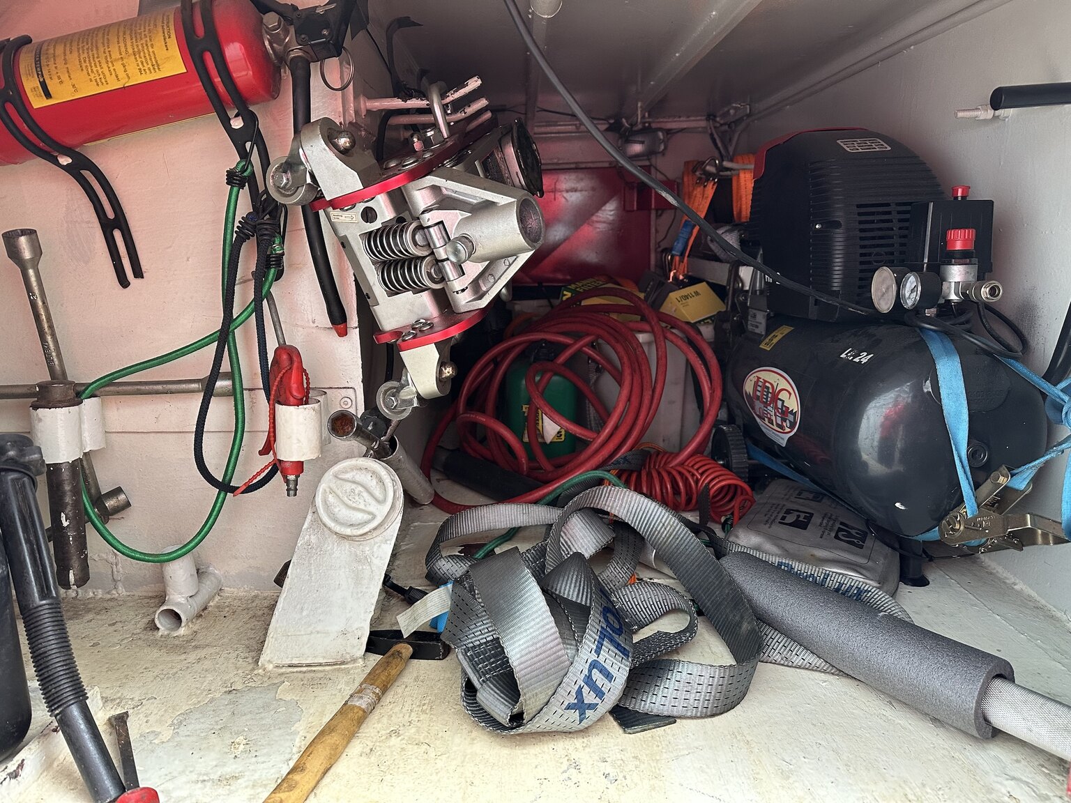 Innenraumfoto von 1983 Volkswagen LT46 bärgare (36)