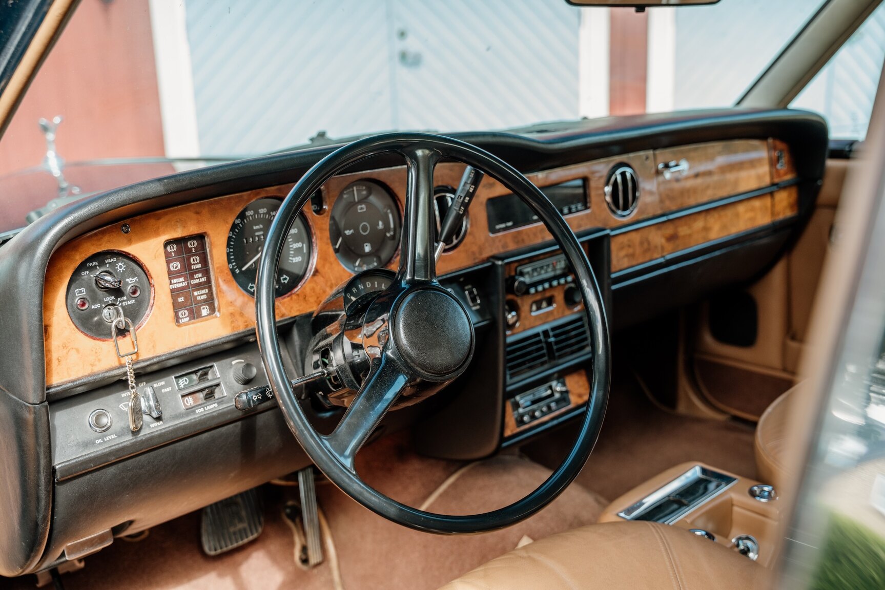 Interiörbild 1982 Rolls Royce Silver Spirit