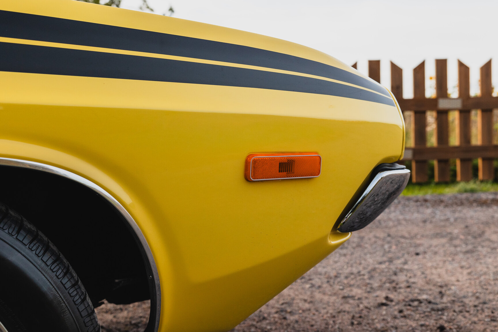 Exteriörbild på 1972 Dodge Challenger