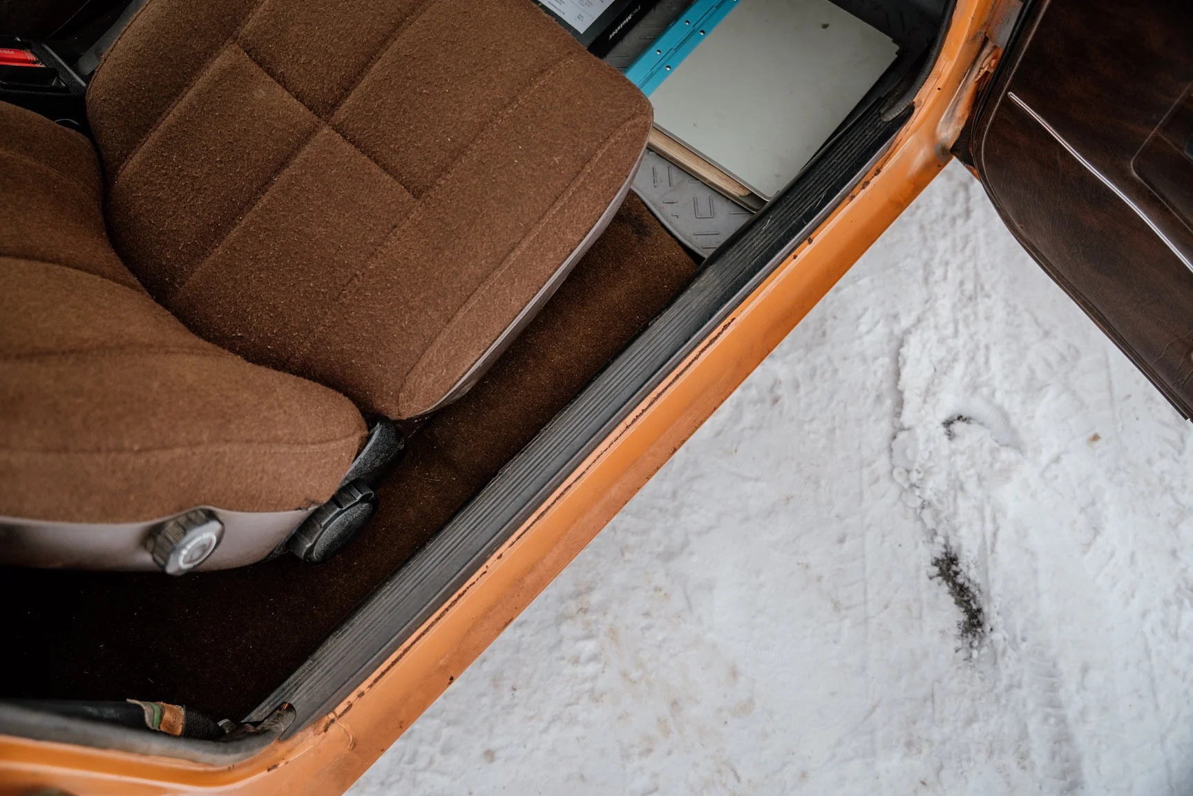 Interiörbild 1975 Volvo 242 2-dörrars coupé (35)