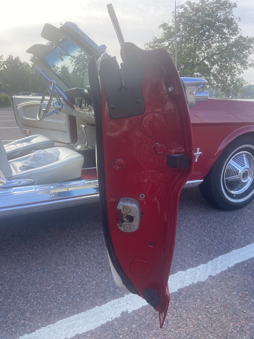 Interiörbild 1966 Ford Mustang Convertible