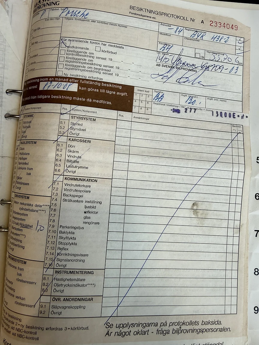 Dokumentation, 1984 Porsche 944 Targa (41)