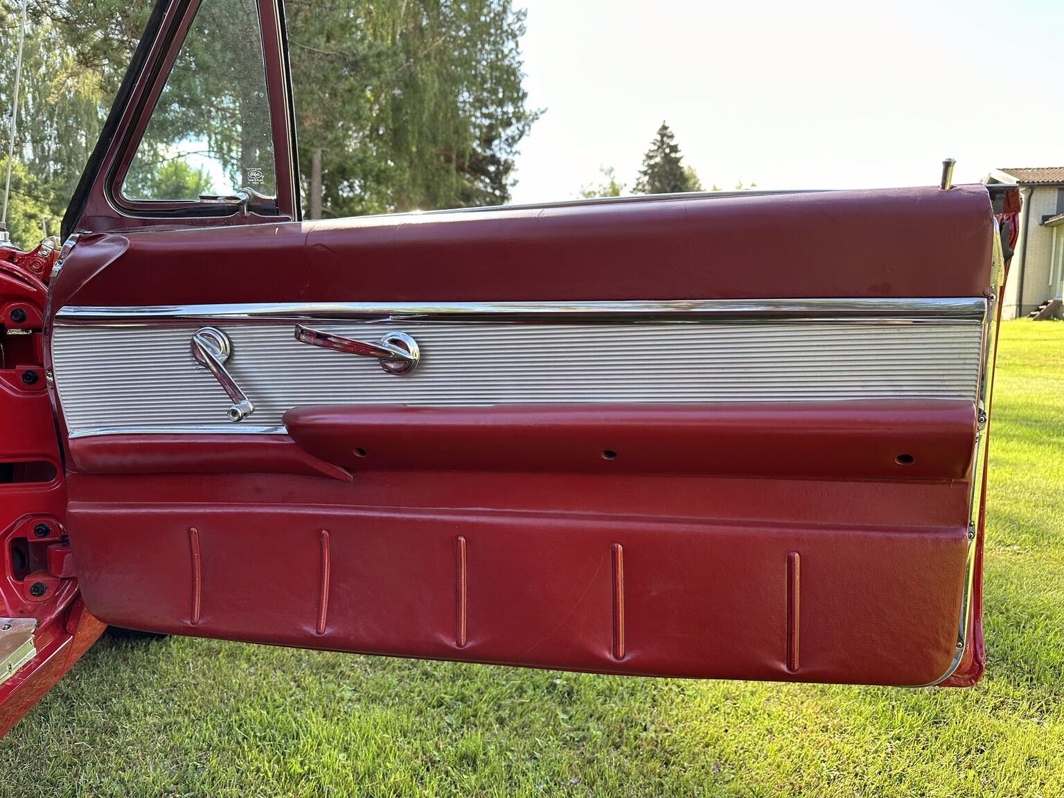 Interiörbild 1961 Ford Thunderbird Convertible