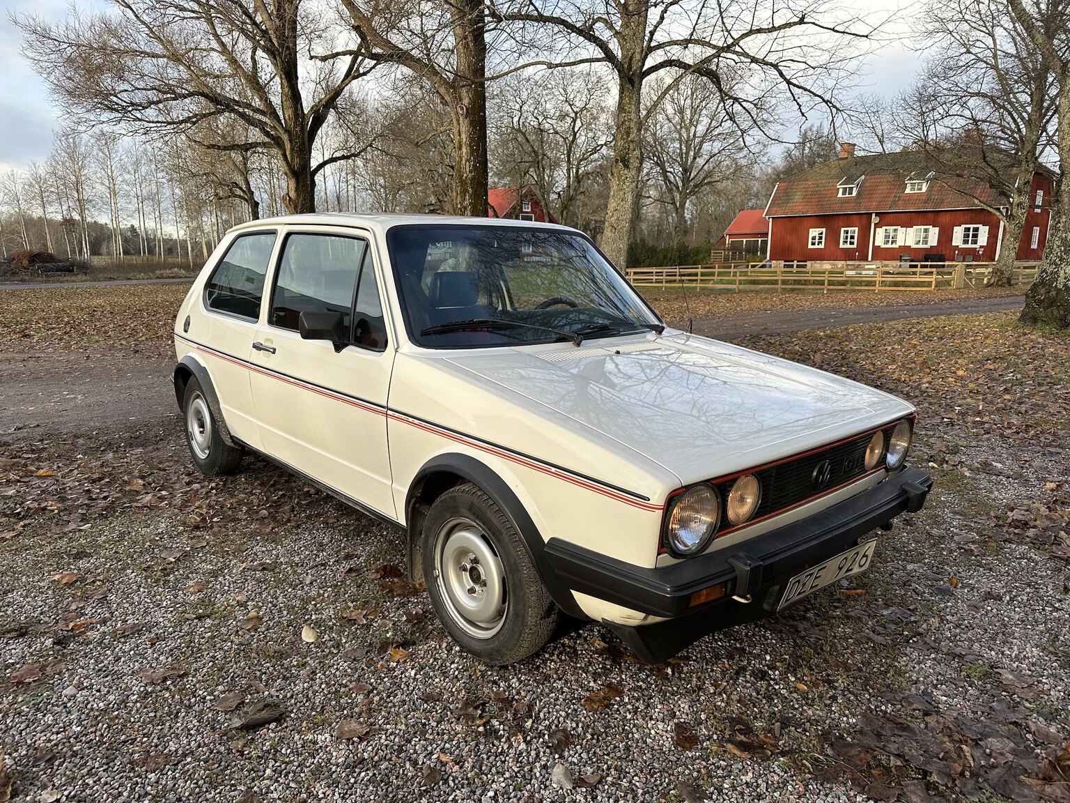 Exterior image of 1984 Volkswagen Golf GTI Special