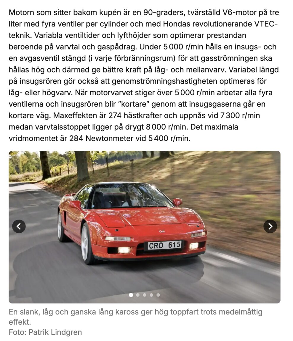 Image of 1992 Honda NSX 3.0 miscellaneous