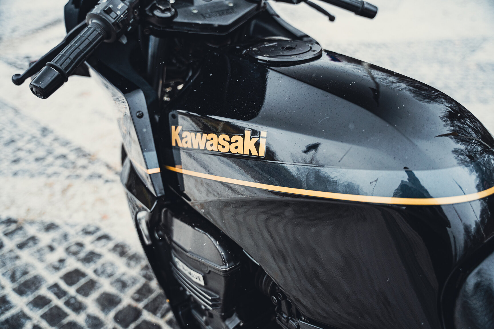 Exteriörbild på 1990 Kawasaki ZX900R