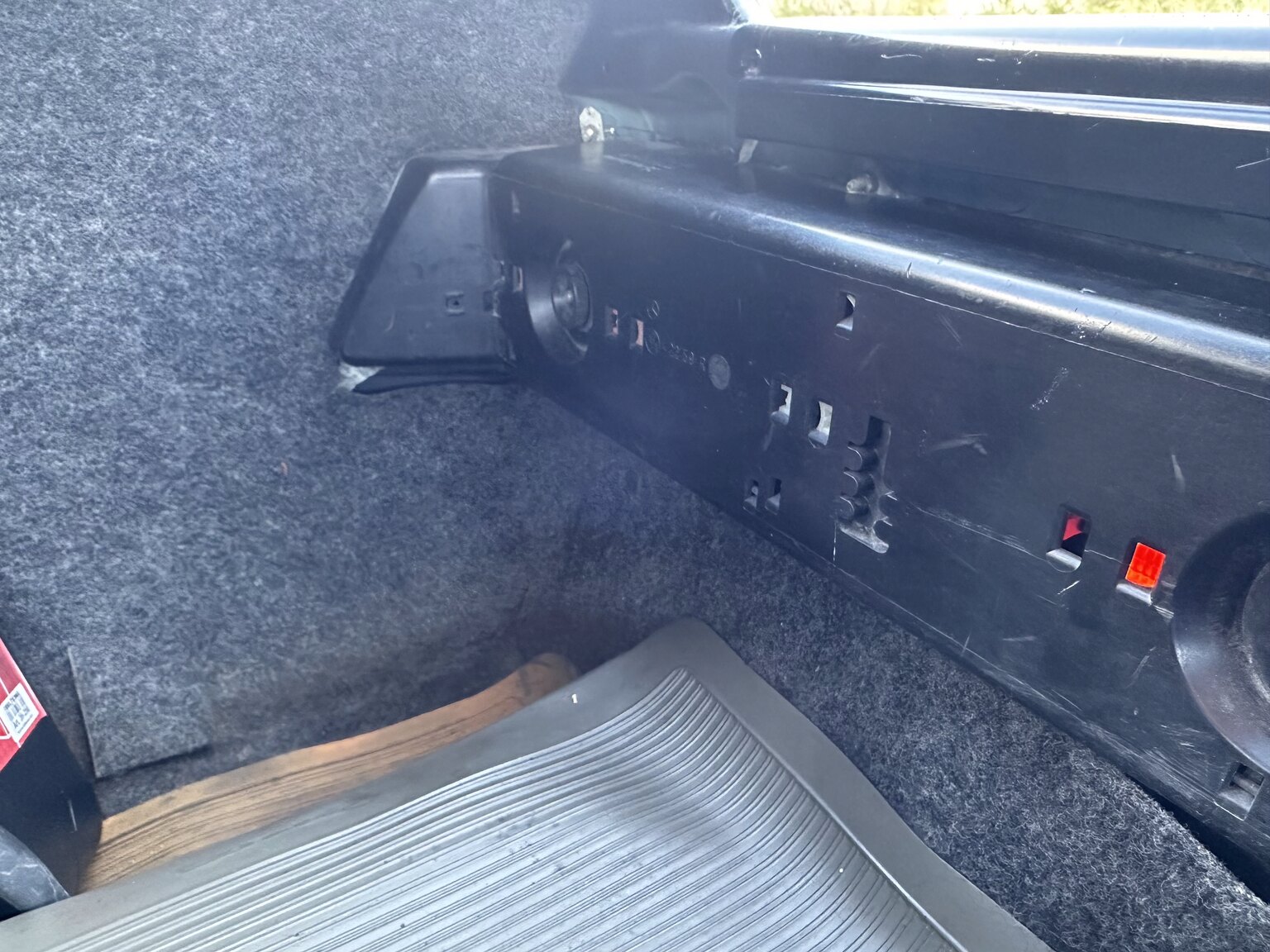 Interiörbild 1975 Mercedes-Benz 450 SEL 6.9 Bepansrad 