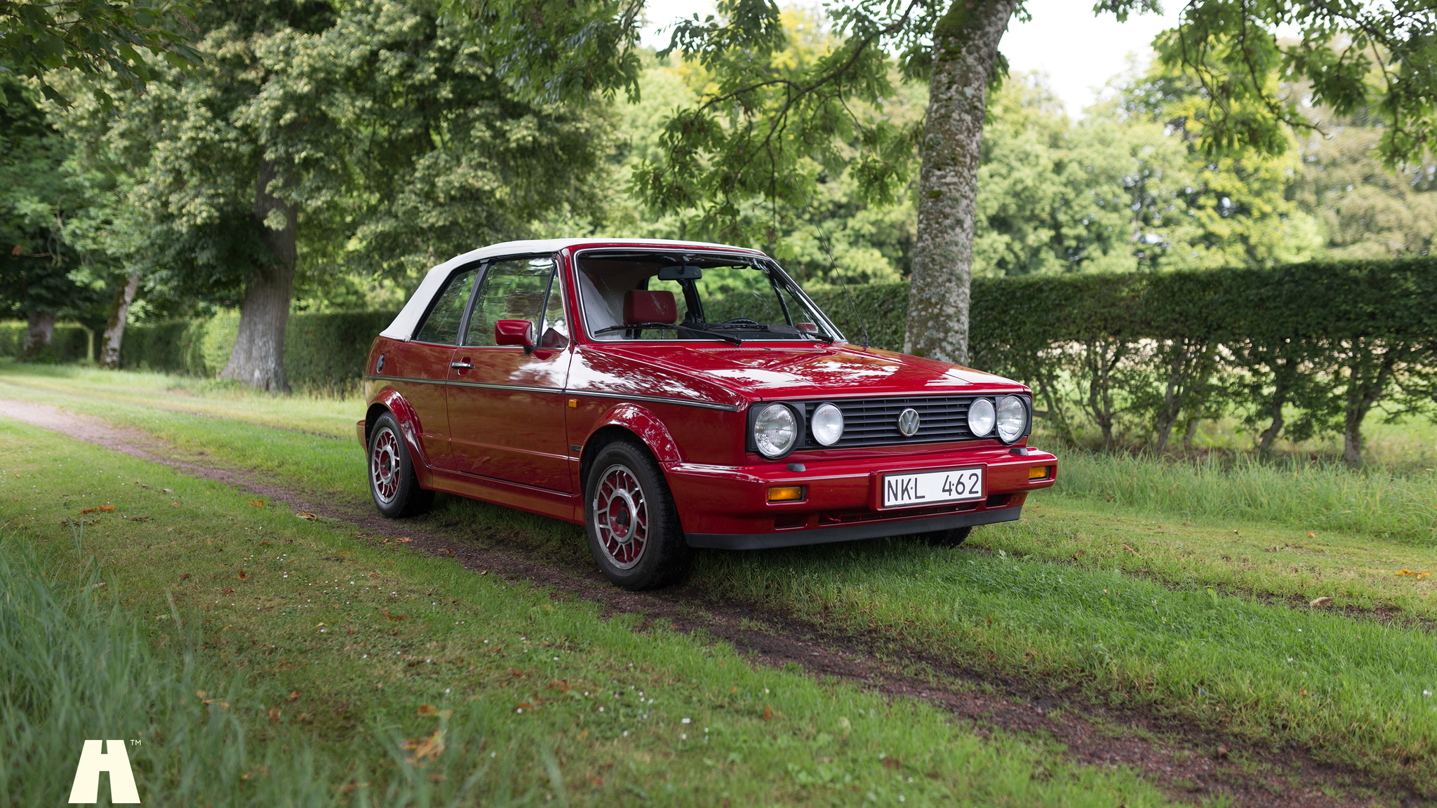 Exterior image of 1988 Volkswagen Golf GTI Cabriolet