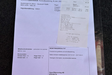 Documentation for 1988 BMW 325 Cabriolet (E30)