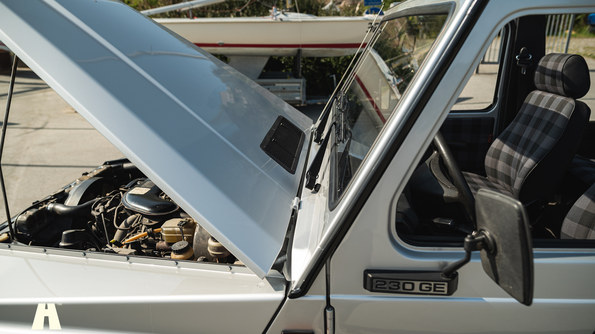 Exterior image of 1985 Mercedes 230GE Cabrio