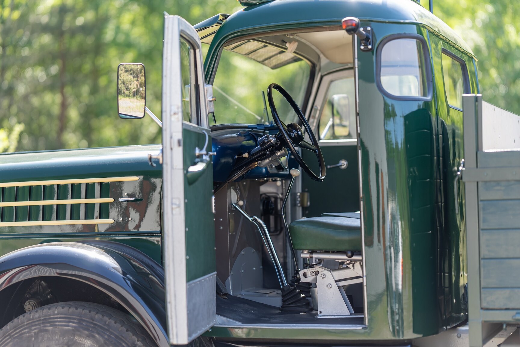 Innenraumfoto von 1956 Scania Vabis L71