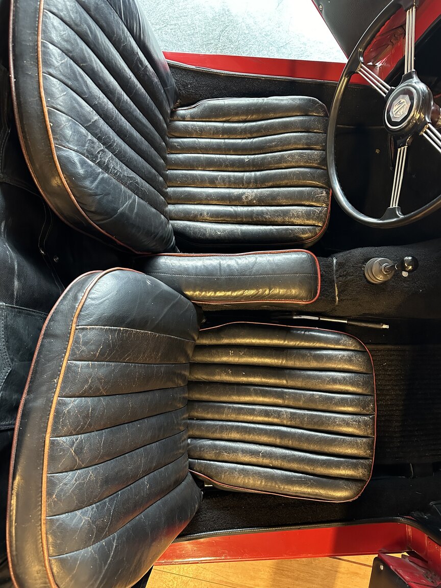 Innenraumfoto von 1959 MG MGA Roadster