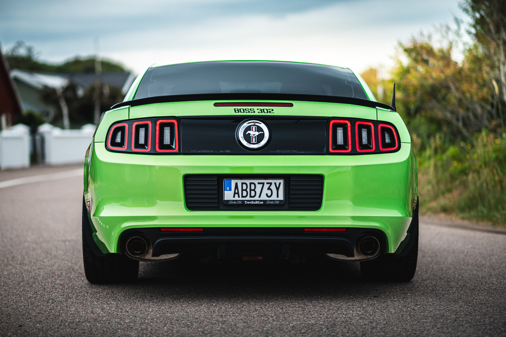 Exteriörbild på 2013 Ford Mustang Boss 302