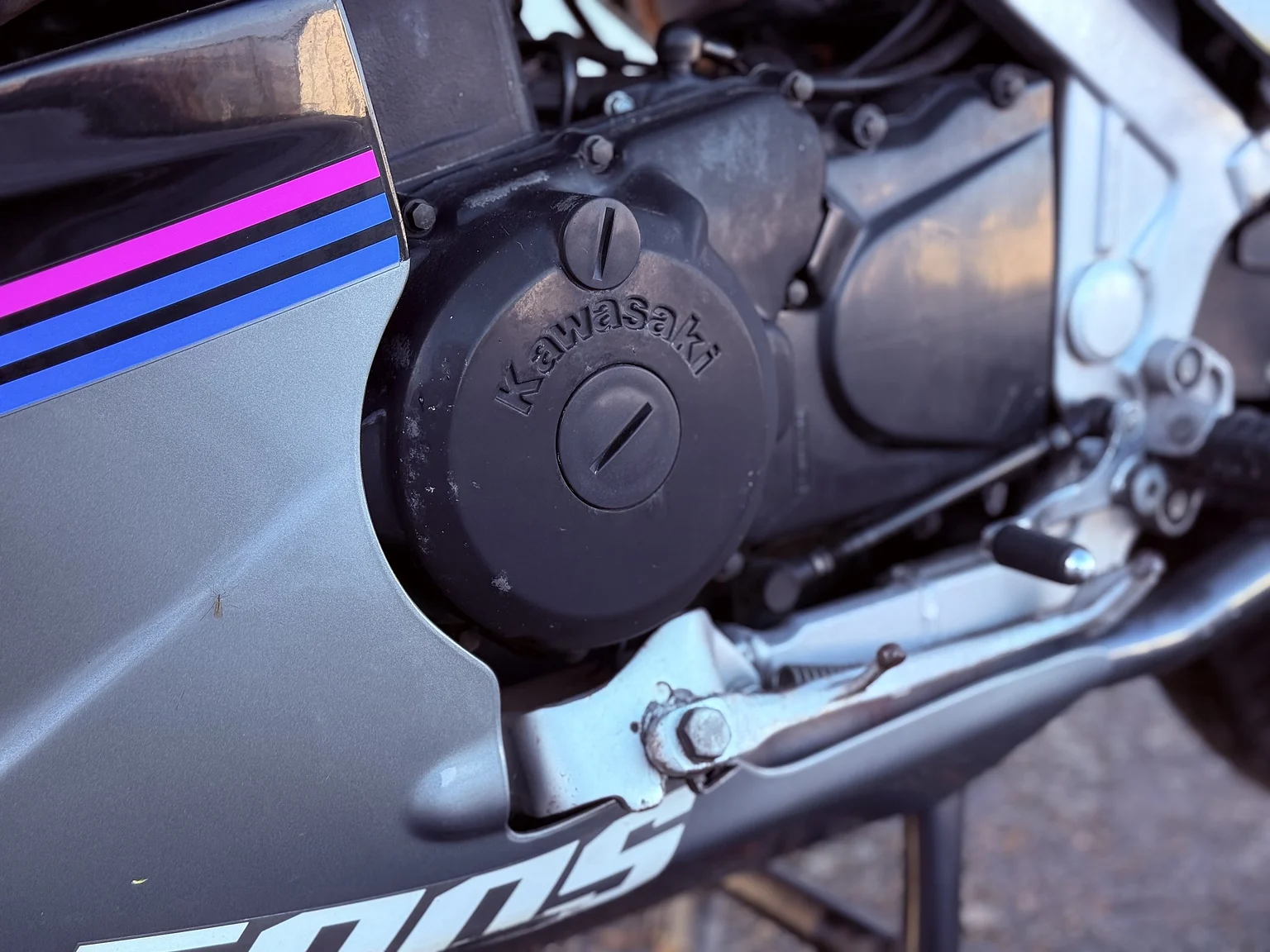 Exteriörbild på 1991 Kawasaki EX500 Ninja (27)