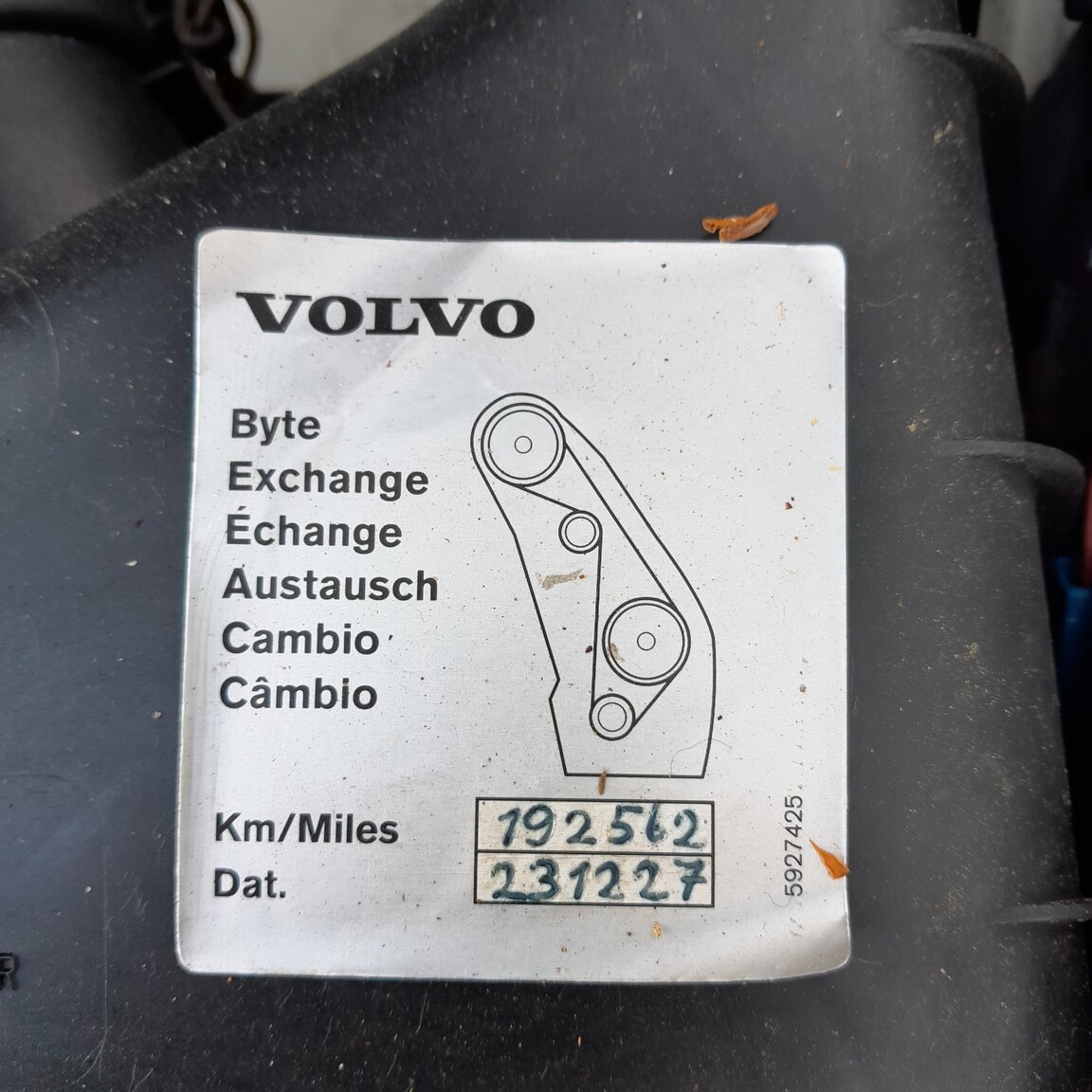 1992 Volvo 944 GL SE, Mekanik