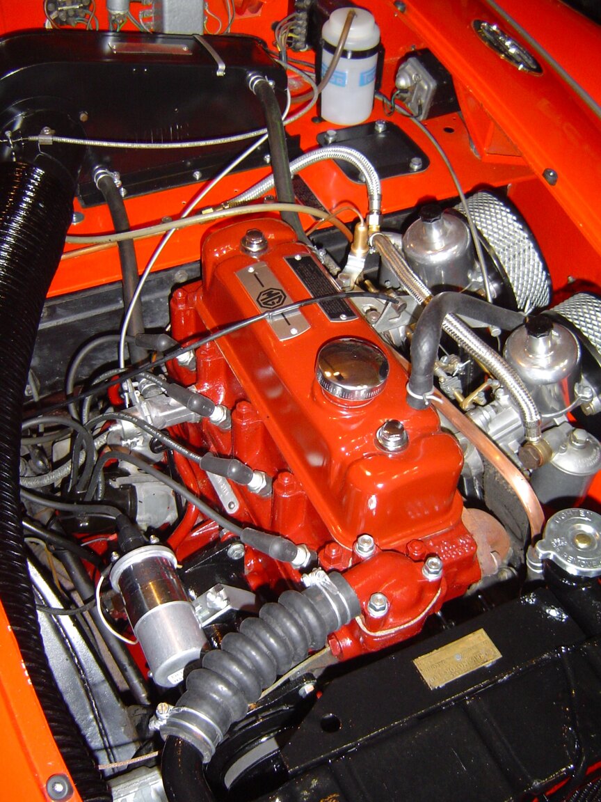 Image of 1956 MG MGA 1500 mechanics