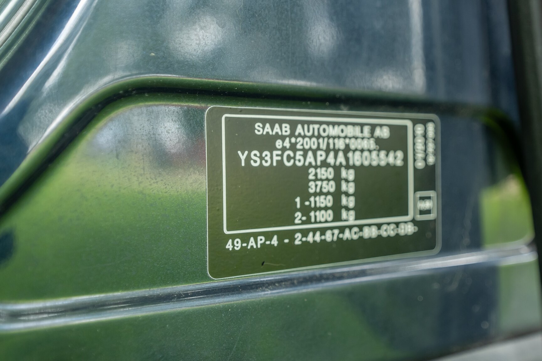 Interiörbild 2010 2010 SAAB 9-3 TTiD Aero