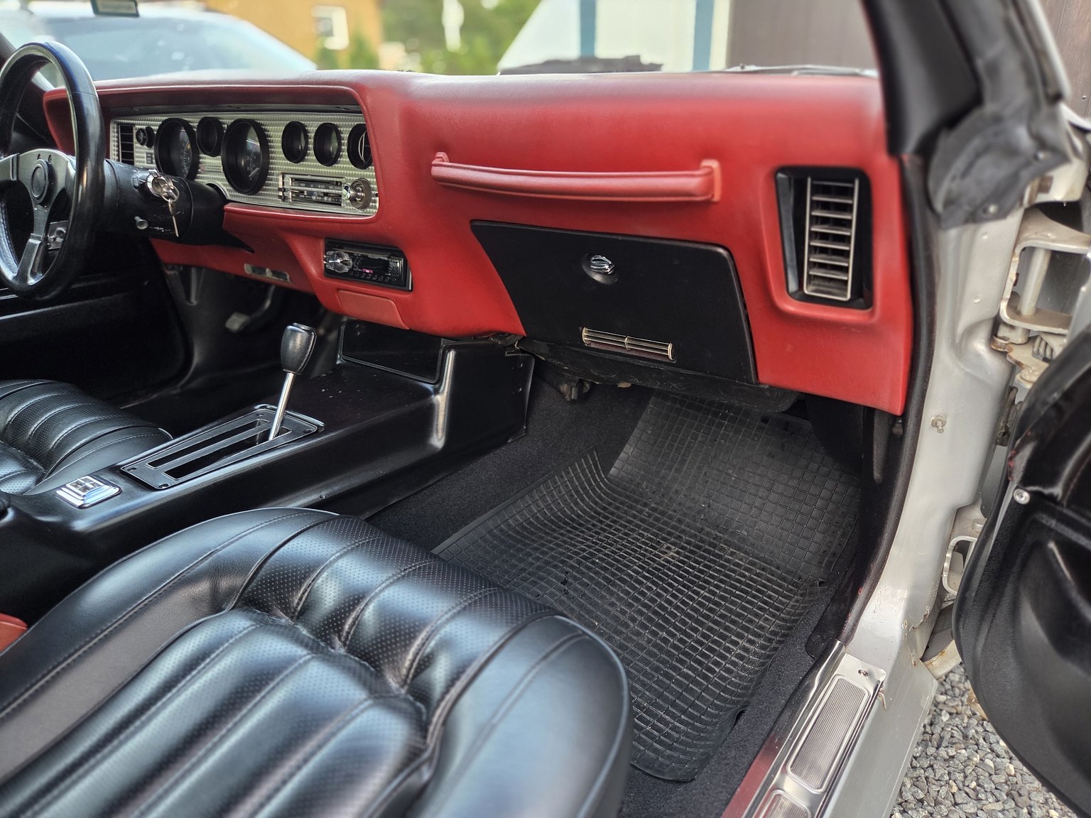 Interiörbild 1976 Pontiac Firebird Trans Am