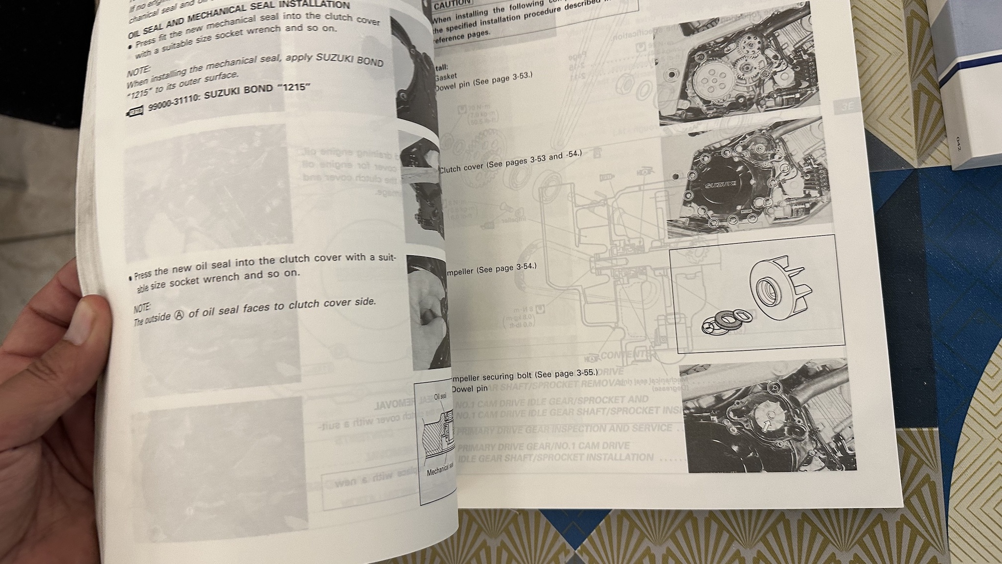 Dokumentation för 1999 Suzuki TL1000S