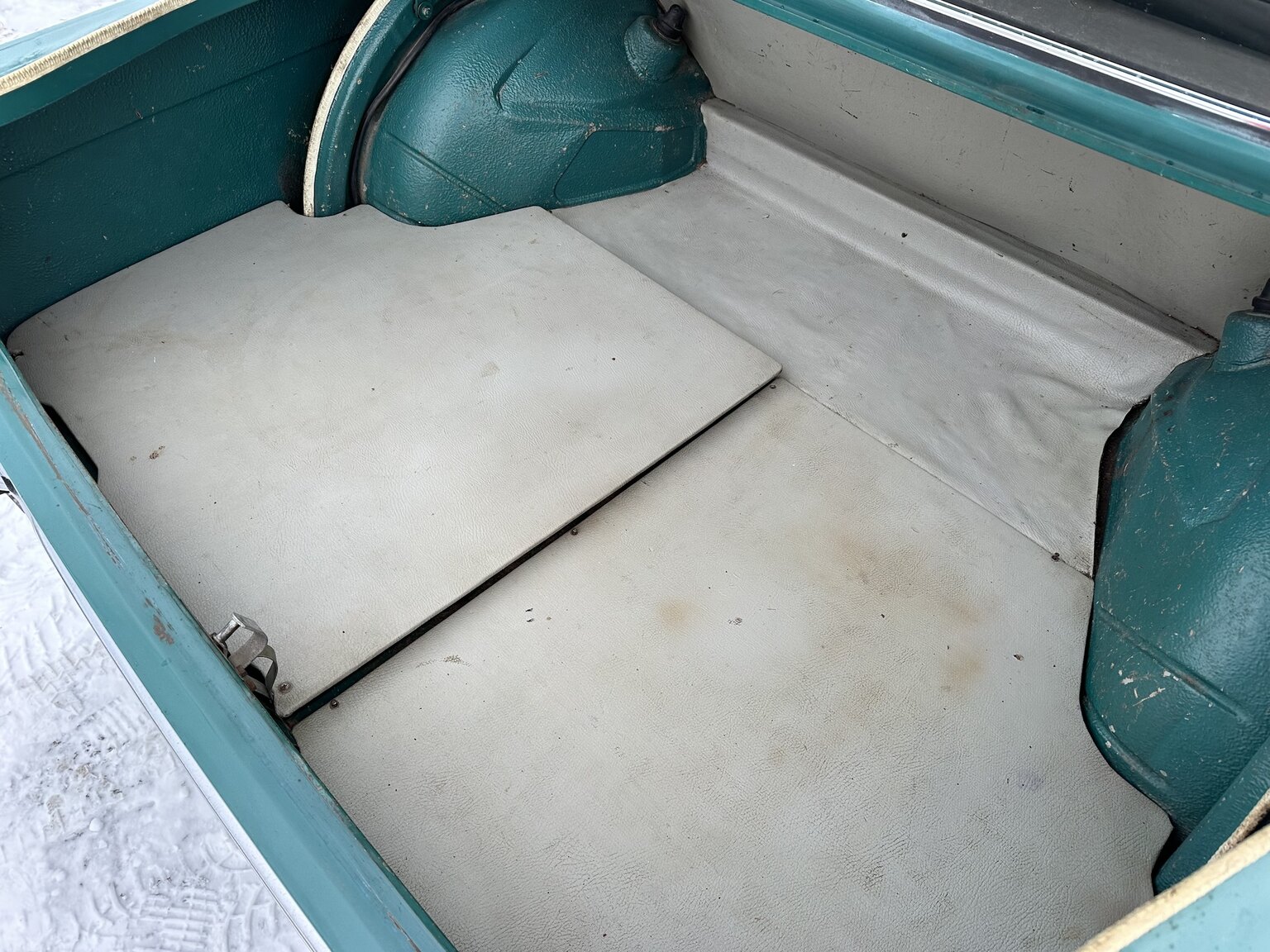Interiörbild 1965 BMW 1600
