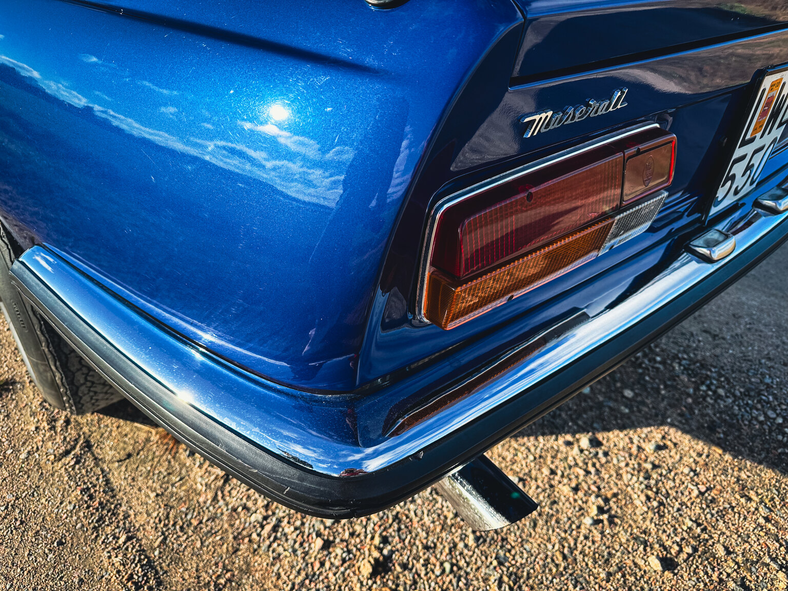 Exteriörbild på 1973 Maserati Indy