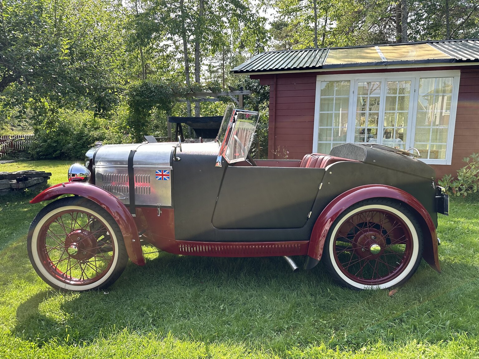 Exteriörbild på 1938 AUSTIN SEVEN BOAT TAIL
