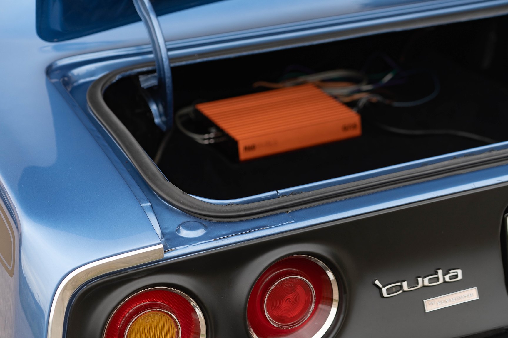 Interior image of 1972 Plymouth Cuda 340/408