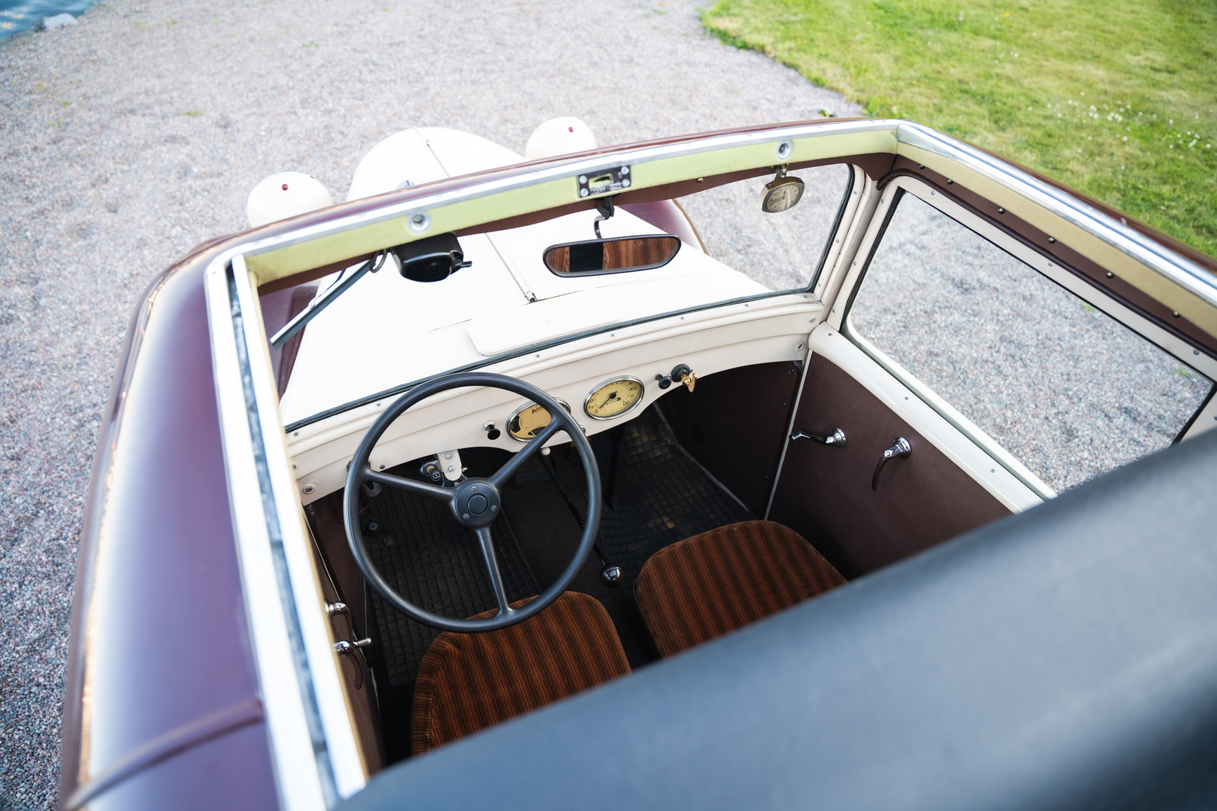Innenraumfoto von 1938 American Bantam Model 30 Coupé